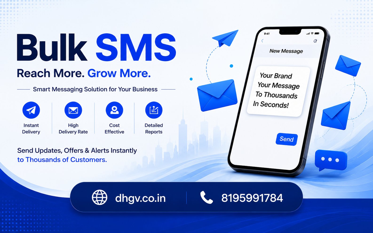 Bulk SMS — Reach More, Grow More